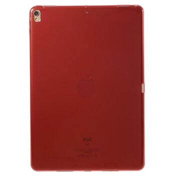 Doorzichtige geschikt voor iPad Air 3 (2019) & iPad Pro 10.5 inch TPU case - Rood Doorzichtige geschikt voor iPad Air 3 (2019) & iPad Pro 10.5 inch TPU case - Rood