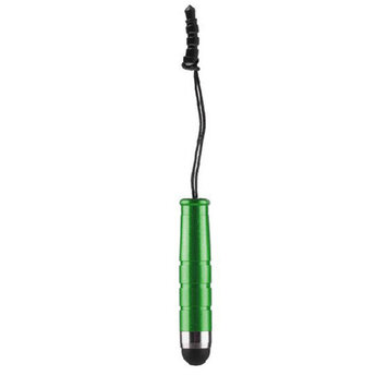 Mini Stylus pen headphonejack aux - Groen Mini Stylus pen headphonejack aux - Groen