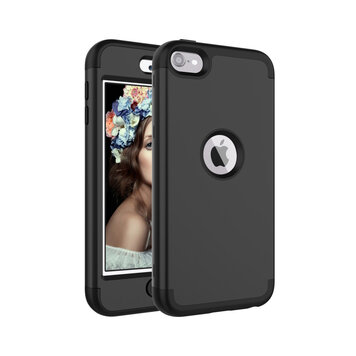 Armor Case geschikt voor iPod Touch 5 6 7 - Zwart hoesje - Extra Bescherming Armor Case geschikt voor iPod Touch 5 6 7 - Zwart hoesje - Extra Bescherming