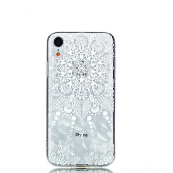 Diamant hoesje TPU geschikt voor iPhone XR Case - Mandala Diamant hoesje TPU geschikt voor iPhone XR Case - Mandala