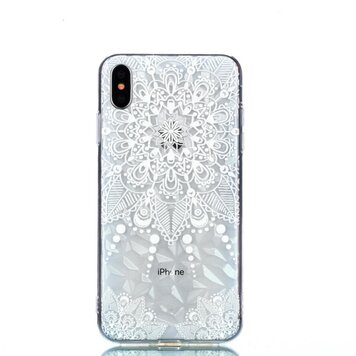 Diamant hoesje TPU geschikt voor iPhone XS Max Case - Mandala Diamant hoesje TPU geschikt voor iPhone XS Max Case - Mandala