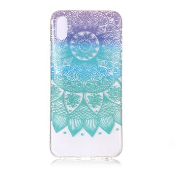 Mandala hoesje TPU geschikt voor iPhone XS Max Case - kleurrijk doorzichtig Mandala hoesje TPU geschikt voor iPhone XS Max Case - kleurrijk doorzichtig
