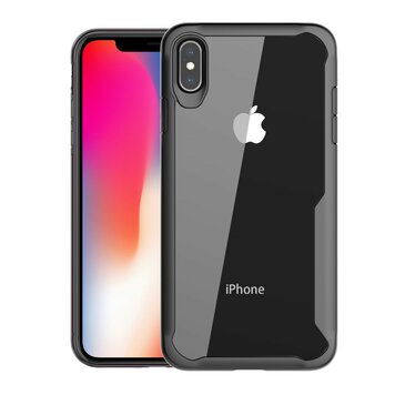 Beschermend Hoesje geschikt voor iPhone XS Max protective Case - Zwart Beschermend Hoesje geschikt voor iPhone XS Max protective Case - Zwart