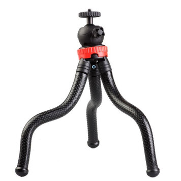 FlexPod Flexibele Octopus Tripod Statief - Universeel Camera & Telefoon Statief met Balhoofd - Grip voor Vloggen, Outdoor & Oneffen Ondergrond (max. 3kg) FlexPod Flexibele Octopus Tripod Statief - Universeel Camera & Telefoon Statief met Balhoofd - Grip voor Vloggen, Outdoor & Oneffen Ondergrond (max. 3kg)