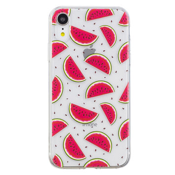 Watermeloen TPU hoesje geschikt voor iPhone XR cover Watermeloen TPU hoesje geschikt voor iPhone XR cover