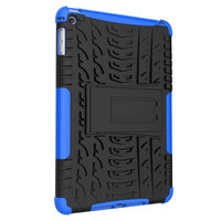 Bandprofiel hoes grip kickstand TPU kunststof iPad mini 4 5 Case - Blauw