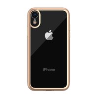 LEEU Design Gold Transparant Hoesje iPhone XR - Goud