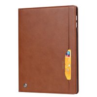 Lederen iPad Pro 12.9-inch 2018 Case Hoes Wallet Portemonnee - Bruin Apple Pencil