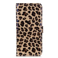 Luipaard hoesje panter wallet bookcase iPhone 11 Pro - Bruin