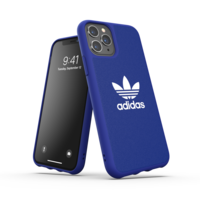 adidas Moulded case canvas hoesje iPhone 11 Pro - Blauw