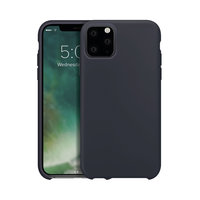 Xqisit silicone cover beschermhoes iPhone 11 Pro - Donkerblauw