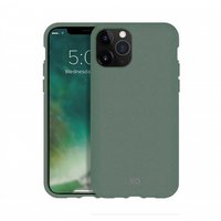 Xqisit ECO Flex Case Biologisch Afbreekbaar Beschermend Hoesje iPhone 11 Pro Max - Groen