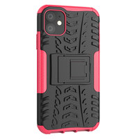Shockproof bescherming hoesje iPhone 11 case - Roze goud