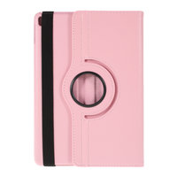 Litchi Textuur Lederen iPad 10.2 inch case met cover - Roze Bescherming Standaard