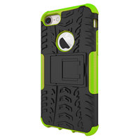 Shockproof bescherming hoesje iPhone 7 8 SE 2020 SE 2022 case - Groen