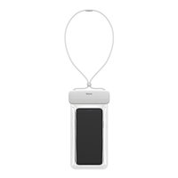 Baseus Waterdichte Telefoon Case IPX8 rating - tot max 7,2 inch Wit