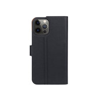 Xqisit Slim Wallet Selection Anti Bac kunststof hoesje voor iPhone 12 Pro Max - zwart