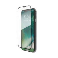 Xqisit Tough Glass E2E Glassprotector iPhone 12 mini Zwarte Rand - Bescherming 9H hardheid
