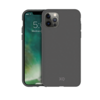 Xqisit Eco Flex Bio afbreekbaar Anti Bacterieel hoesje voor iPhone 12 en iPhone 12 Pro - grijs