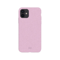 Xqisit Eco Flex Biologisch afbreekbaar en Anti Bacterieel hoesje voor iPhone 12 mini - roze