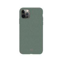Xqisit Eco Flex Bio afbreekbaar Anti Bacterieel hoesje voor iPhone 12 en iPhone 12 Pro - groen