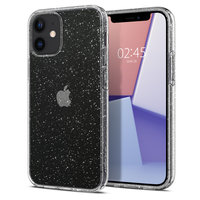 Spigen Liquid Crystal Air Cushion Technology hoesje voor iPhone 12 mini - transparant glitters