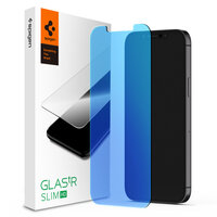 Spigen Glassprotector Anti Blauwlicht iPhone 12 Pro Max - 9H Hardheid