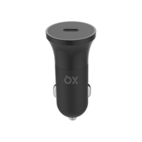 Xqisit Sigarettenplug Autolader 1 USB Type - C poort 18W PD - Zwart