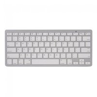 Wit Bluetooth keyboard draadloos toetsenbord QWERTY