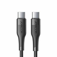 Joyroom USB-C oplaadkabel fast charging kabel 60W PD QC oplader - Zwart
