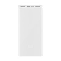 Xiaomi Powerbank 20000mAh snellader 18W fast charging QC USB-C Micro-USB USB-A - Wit