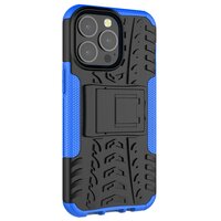 Shockproof TPU met stevig hoesje voor iPhone 13 Pro - blauw en zwart