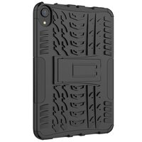 Shockproof TPU met stevig hoes voor iPad mini 6 - zwart