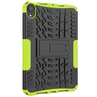Shockproof TPU met stevig hoes voor iPad mini 6 - groen en zwart