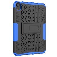 Shockproof TPU met stevig hoes voor iPad mini 6 - blauw en zwart