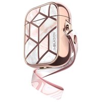 Supcase Cosmo natuursteen hoesje voor AirPods 1 en 2 - roze