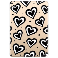 Just in Case Slim TPU hartjes hoes voor iPad 10.2 (2019 2020 2021) - transparant