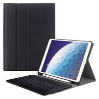 Just in Case Premium Bluetooth Keyboard AZERTY kunstleer hoes voor iPad Air 3 10.5 (2019) - zwart