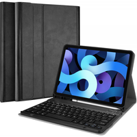 Just in Case Premium Bluetooth Keyboard AZERTY hoes voor iPad Air 4 10.9 2020 & iPad Air 5 2022