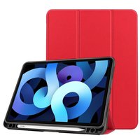 Just in Case Smart Tri-Fold hoes voor iPad Air 4 10.9 2020 & iPad Air 5 2022 - rood