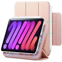 ESR Rebound PU en kunstleer hoes voor iPad mini 6 - roségoud