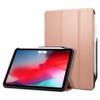 Spigen Smart Fold kunstleer hoes voor iPad Pro 11 (2018) - roségoud