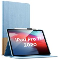 ESR Simplicity Holder kunstleer hoes voor iPad Pro 11 (2018 2020 2021) - blauw en bruin