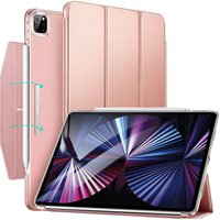 ESR Ascend Trifold vegan leer hoes voor iPad Pro 11 (2018 2020 2021 2022) - roségoud