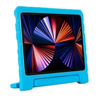 Just in Case Kids Case Stand EVA hoes voor iPad Pro 12.9 (2018 2020 2021 2022) - blauw