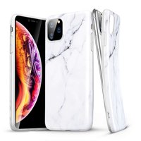 ESR Marble TPU marmer hoesje voor iPhone 11 Pro - wit