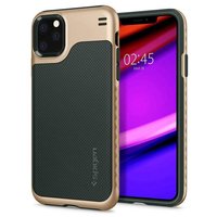 Spigen Hybrid NX TPU met Air Cushion hoesje voor iPhone 11 Pro Max - groen