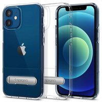 Spigen Slim Armor PU met Air Cushion hoesje voor iPhone 12 mini - doorzichtig