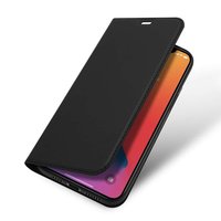 DUX DUCIS Slimline Wallet kunstleer hoesje voor iPhone 12 Pro Max - zwart