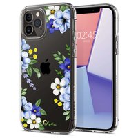 Spigen Cyrill Cecile TPU met Air Cushion bloemen hoesje voor iPhone 12 Pro Max - transparant